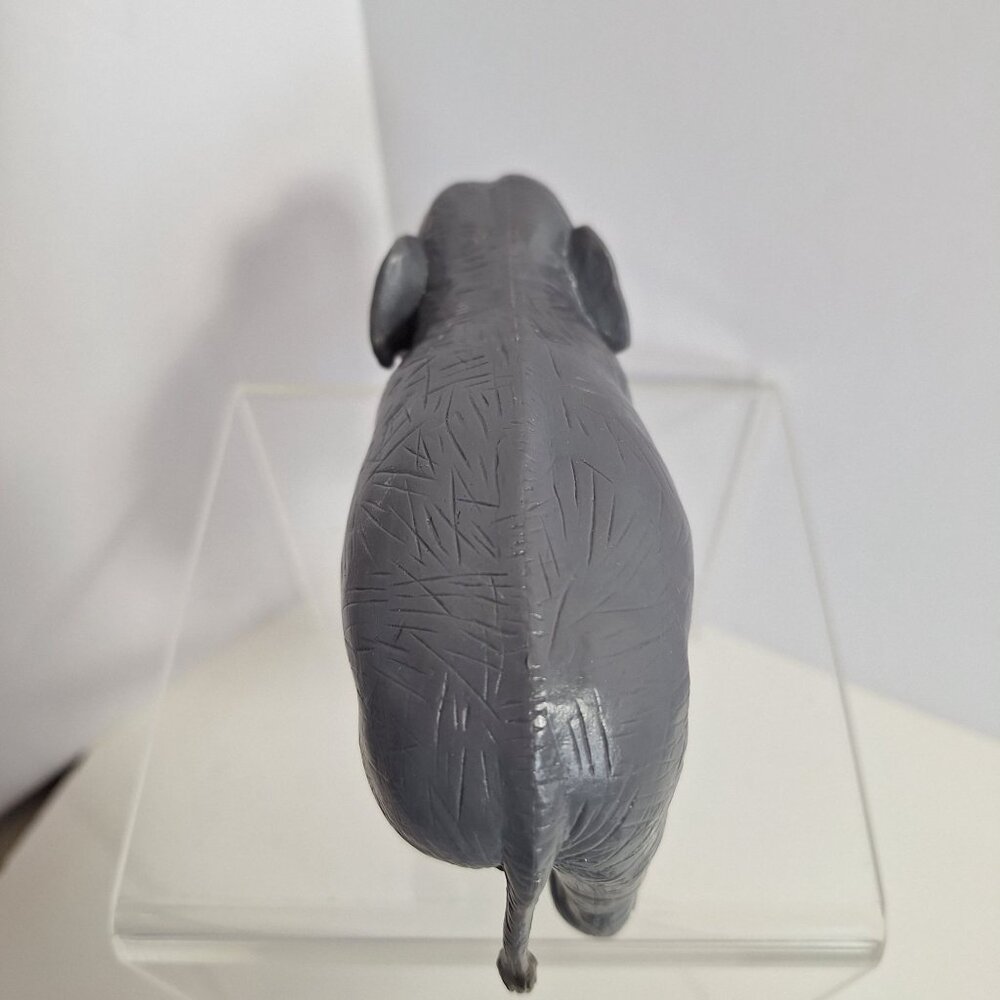 Terra Battat Gray African Elephant Figure 5" PVC Maison Joseph - Picture 8 of 11